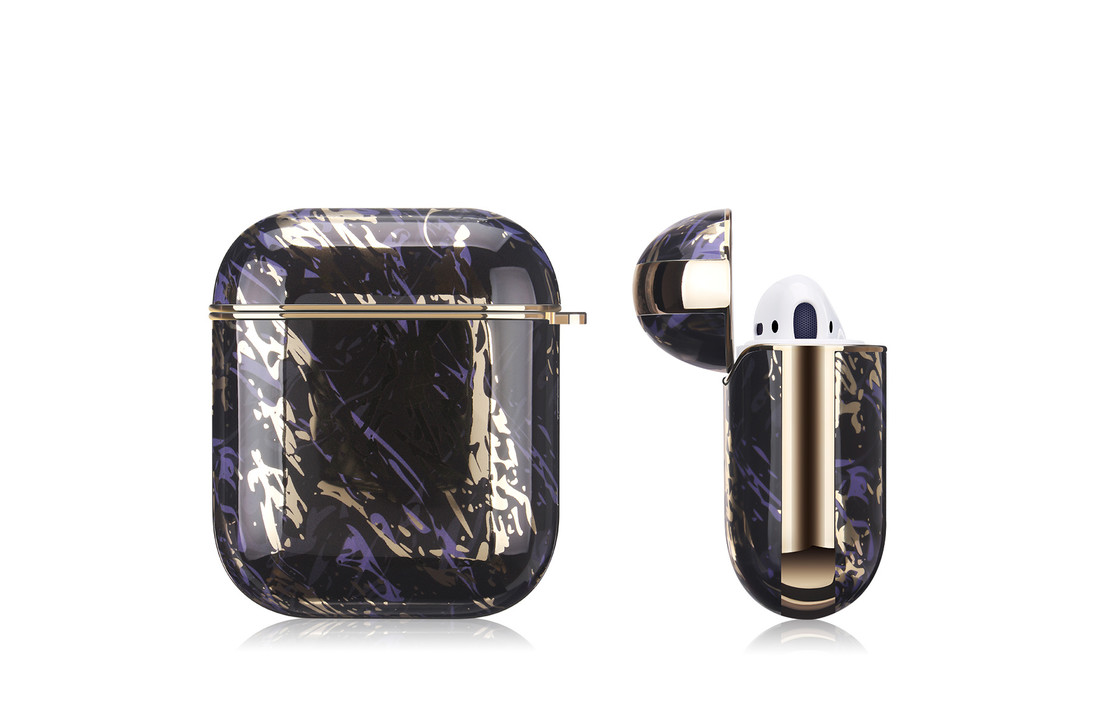Apple AirPods Hard Case – Marmer Zwart