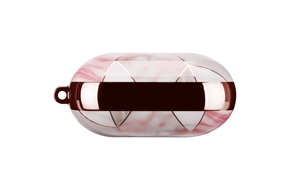 Apple AirPods Hard Case – Marmer Roze Wit