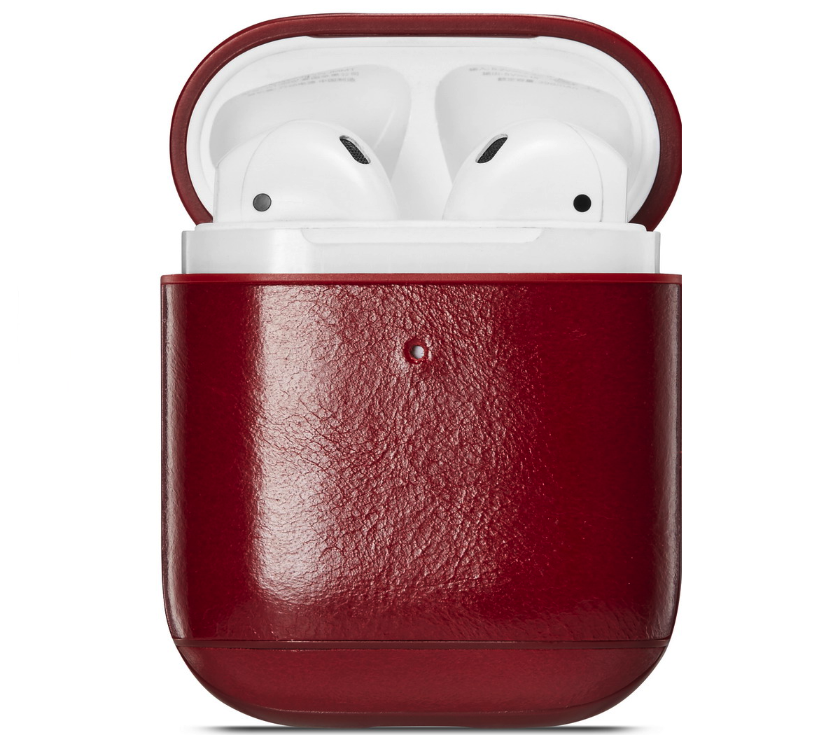 Apple AirPods Hoesje Leer - Rood