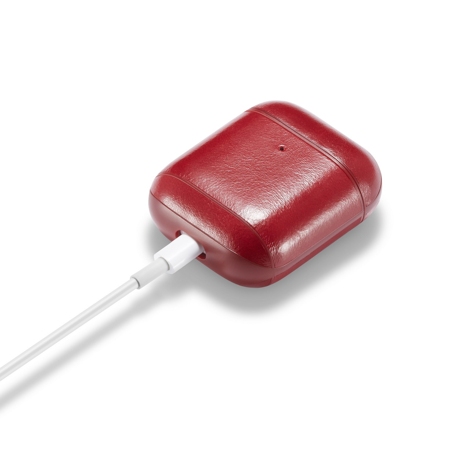Apple AirPods Hoesje Leer - Rood