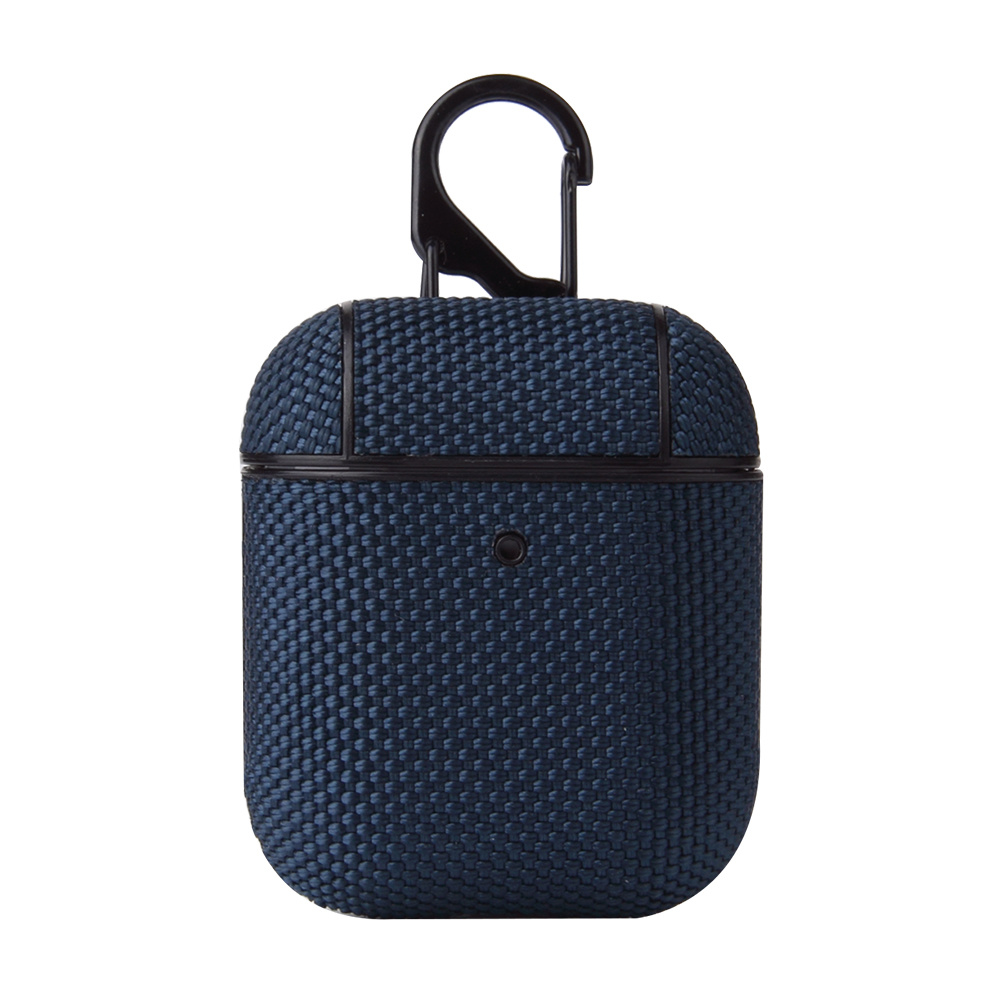 Apple AirPods Hard Case - Nylon - Blauw