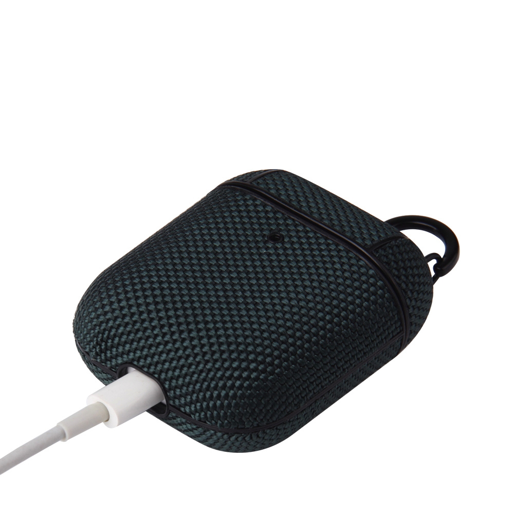 Apple AirPods Hard Case - Nylon - Blauw