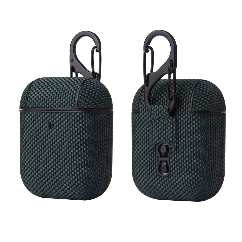 Apple AirPods Hard Case - Nylon - Blauw