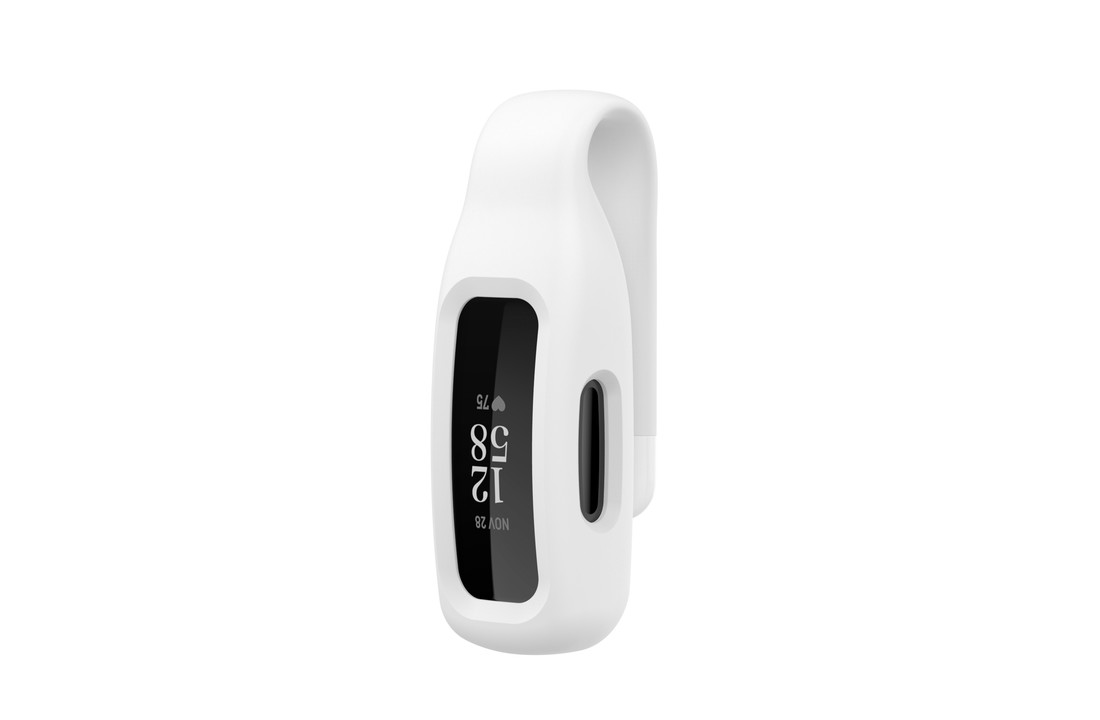 Siliconen Clip - Fitbit Inspire 2 -Wit
