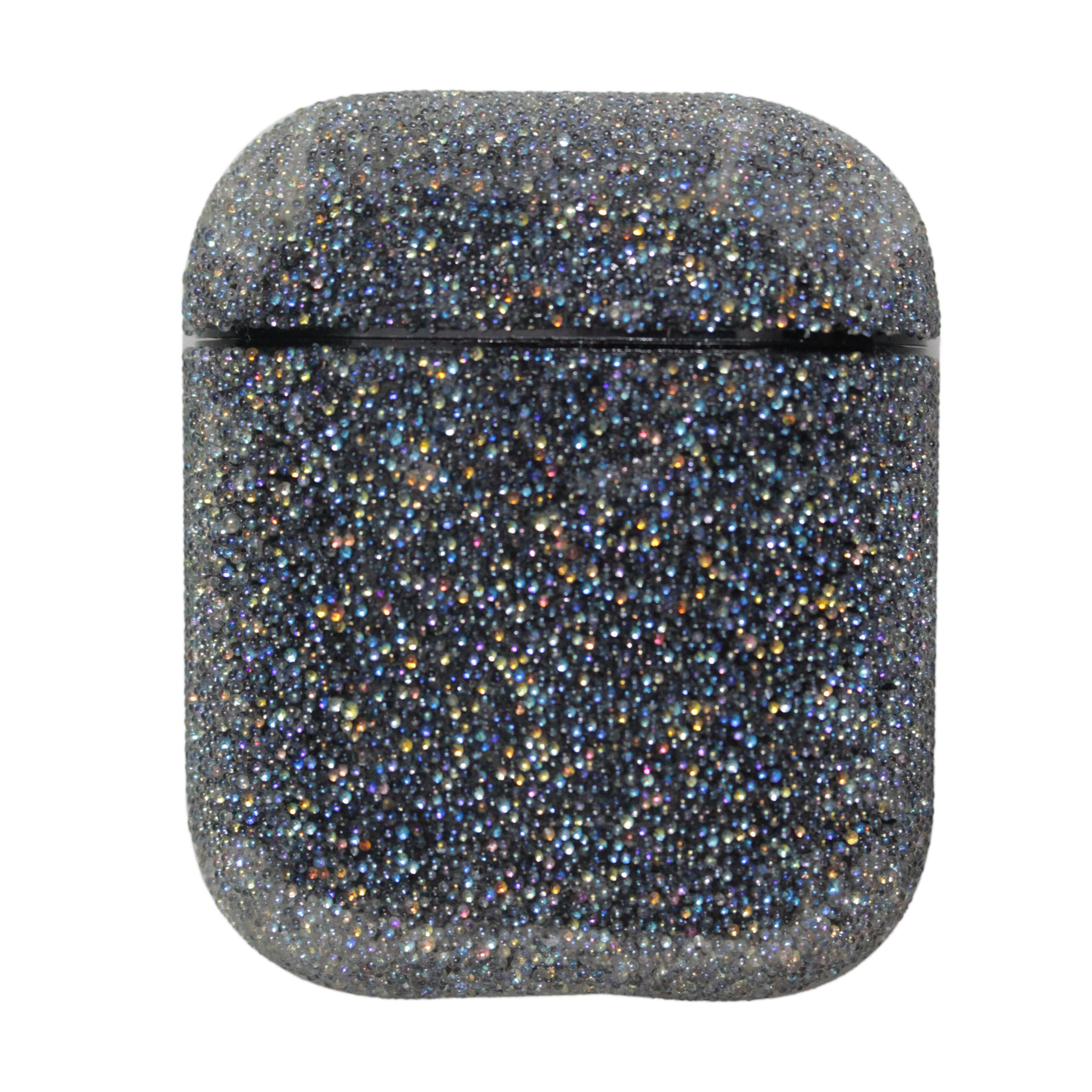 Apple AirPods Hard Glitter Case – Zwart