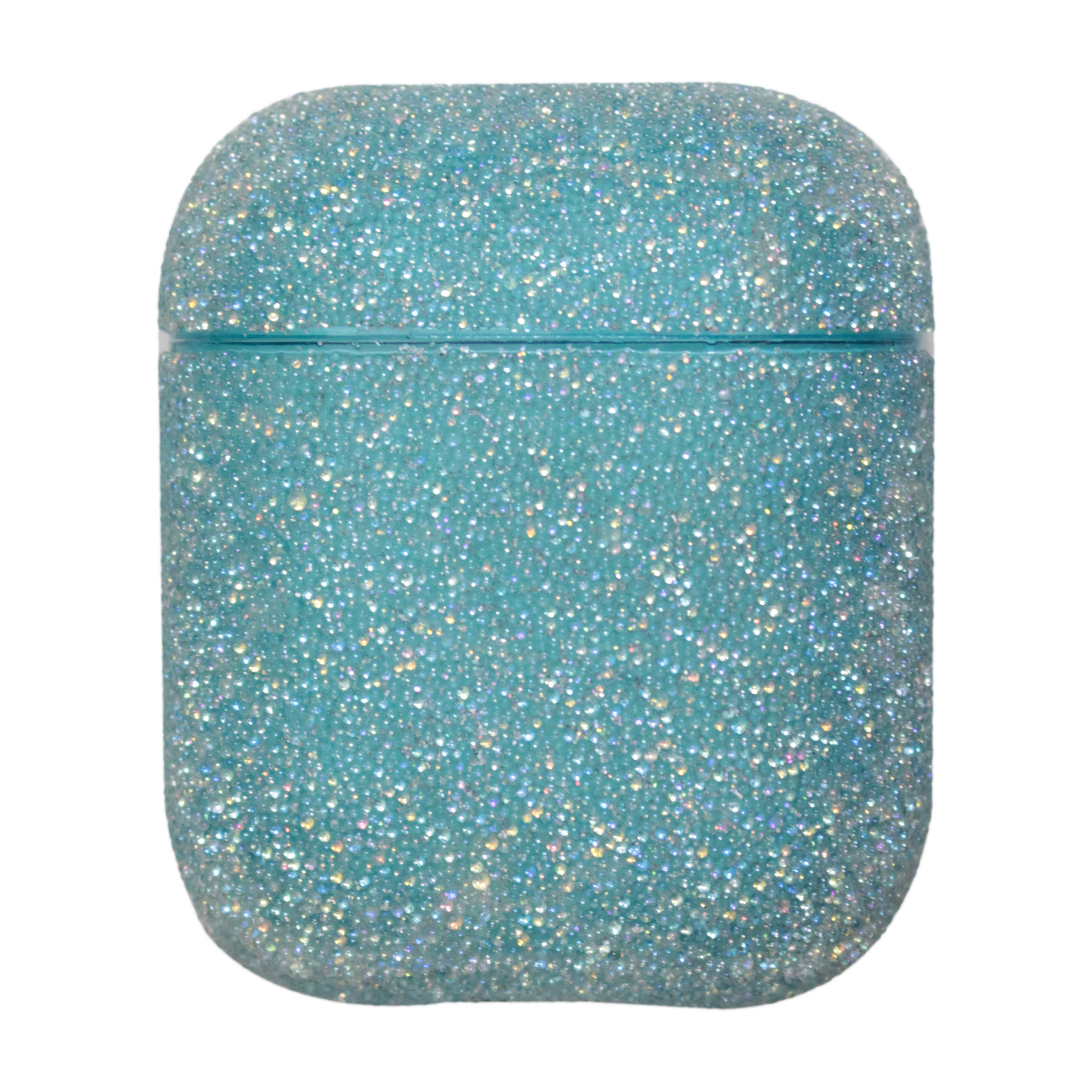 Apple AirPods Hard Glitter Case –Blauw