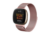 Fitbit Versa 3 / Sense Milanees Bandje - Roze