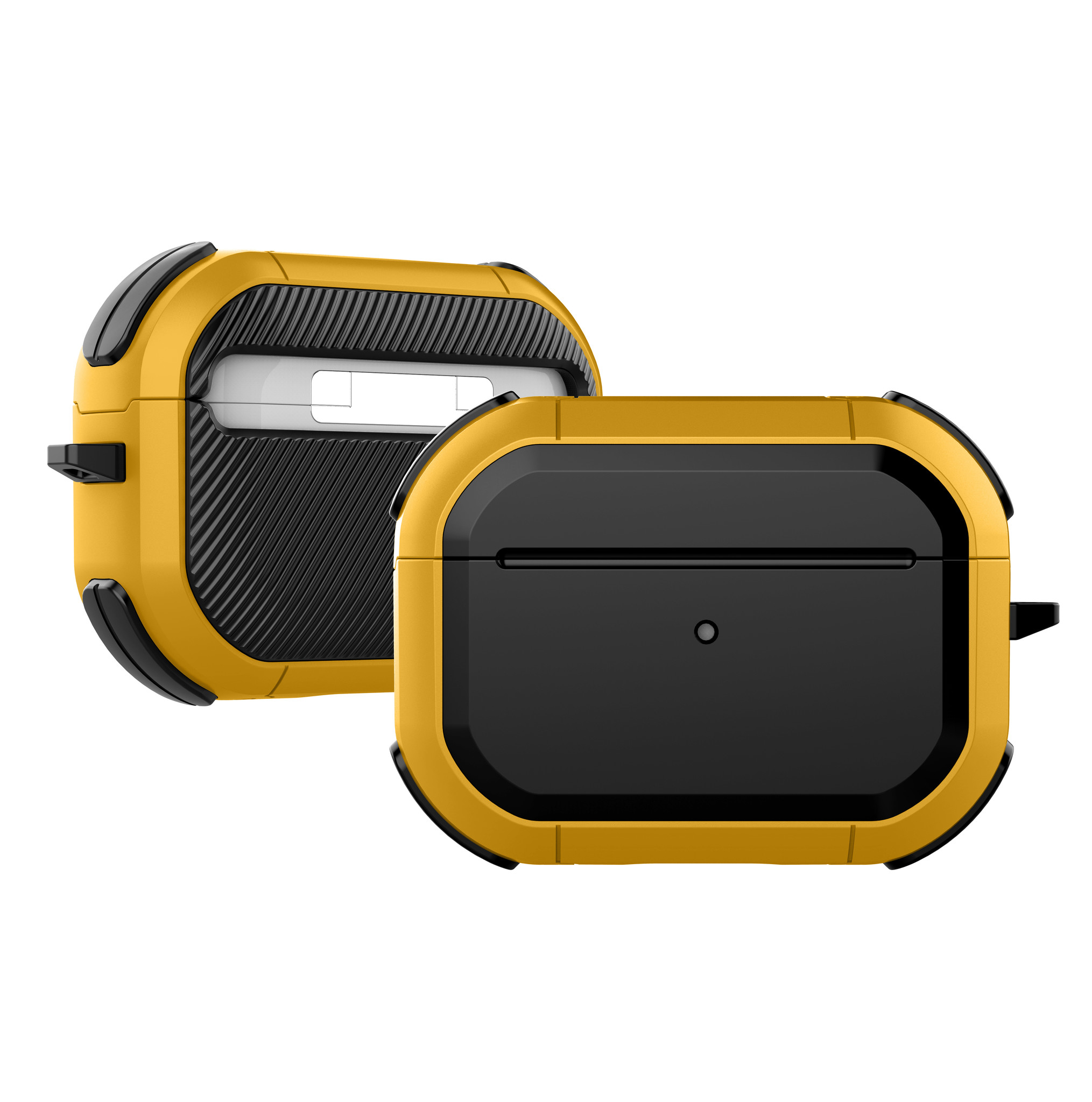 Apple AirPods Pro Hard Case - Armor Hoesje - Geel