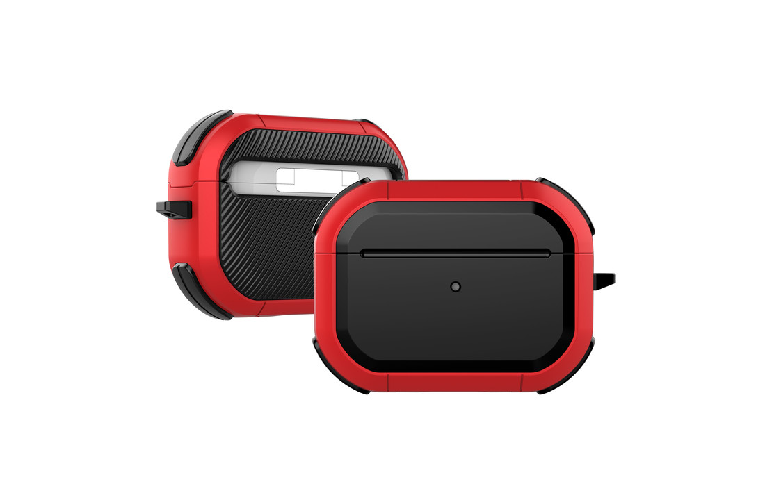 Apple AirPods Pro Armor Hard Case - Rood