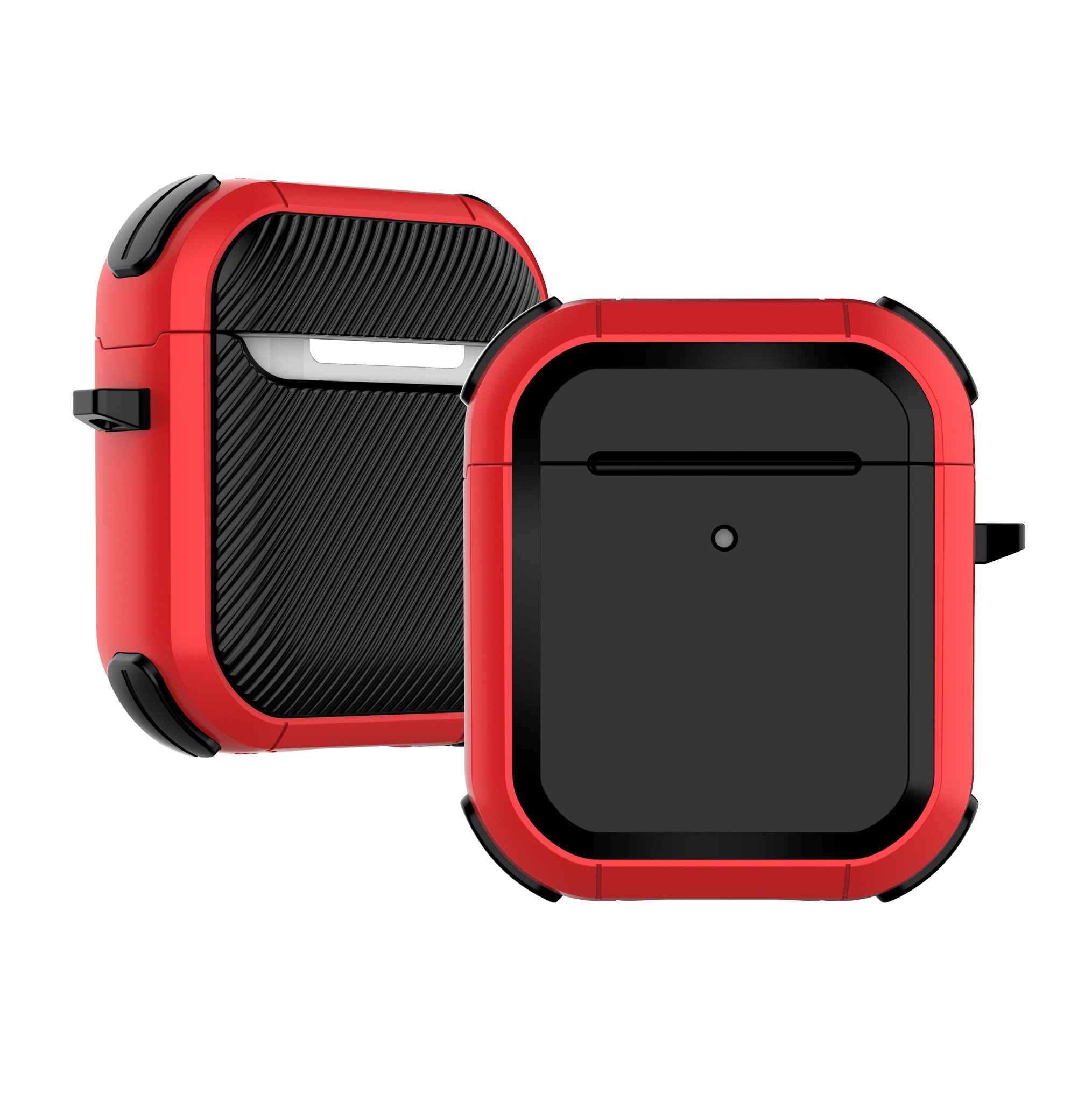 Apple AirPods Hard Case - Armor Hoesje - Rood