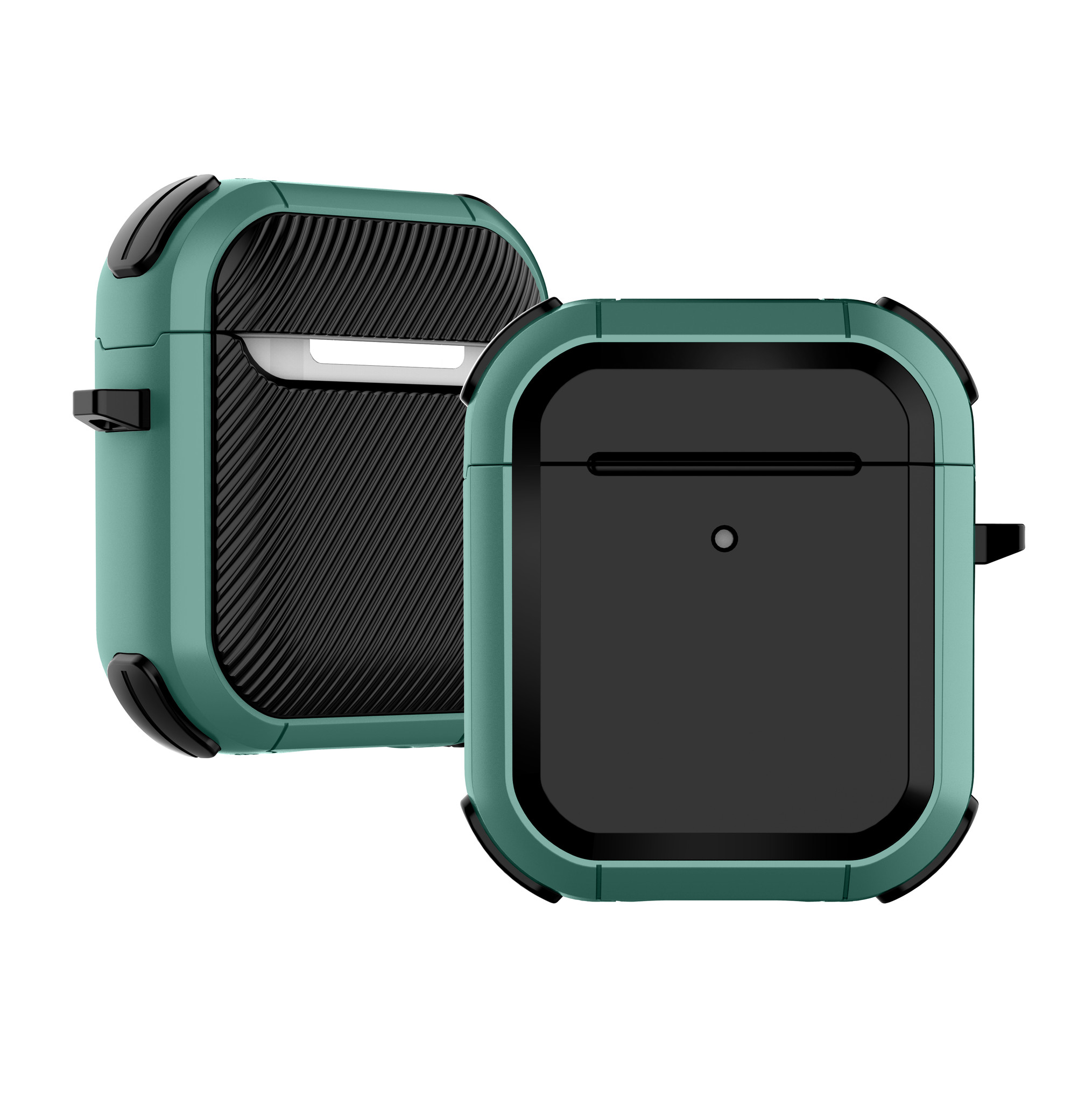 Apple AirPods Hard Case - Armor Hoesje - Groen