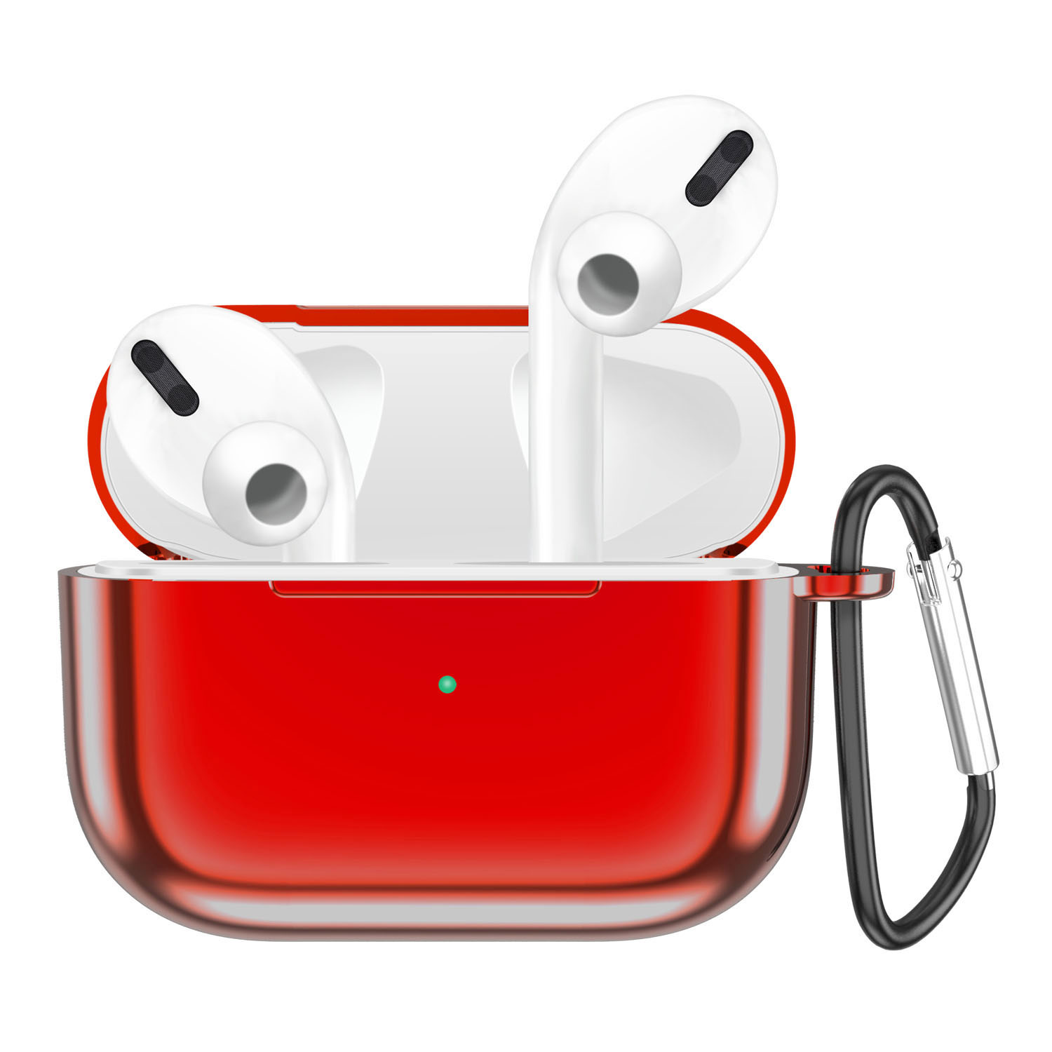 Apple AirPods Pro Soft Case - Metallic hoesje -Rood