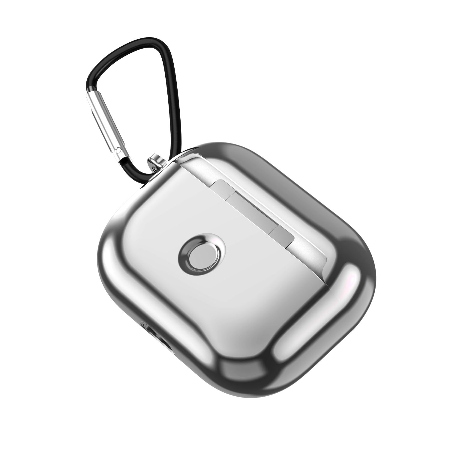 Apple AirPods Pro Soft Case - Metallic hoesje - Zilver
