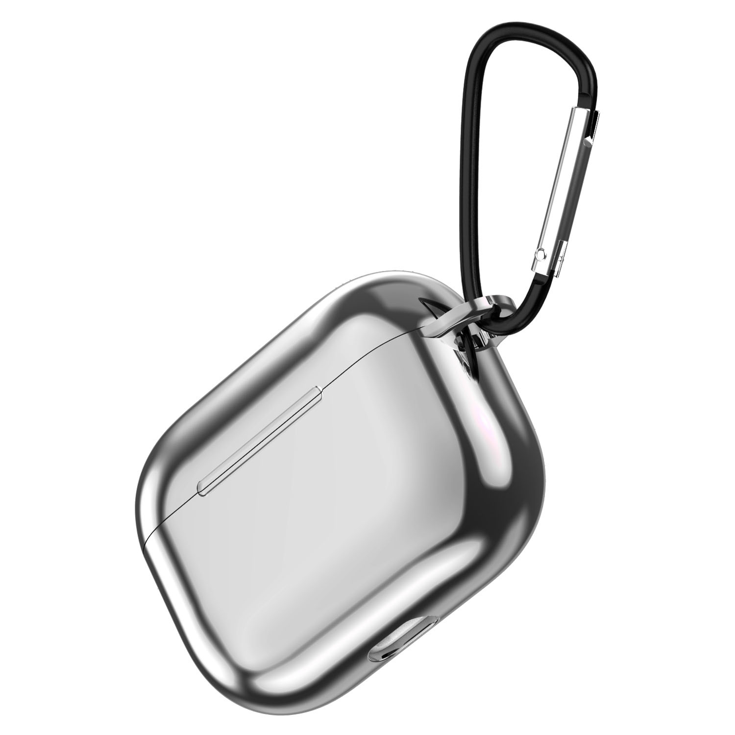 Apple AirPods Pro Soft Case - Metallic hoesje - Zilver