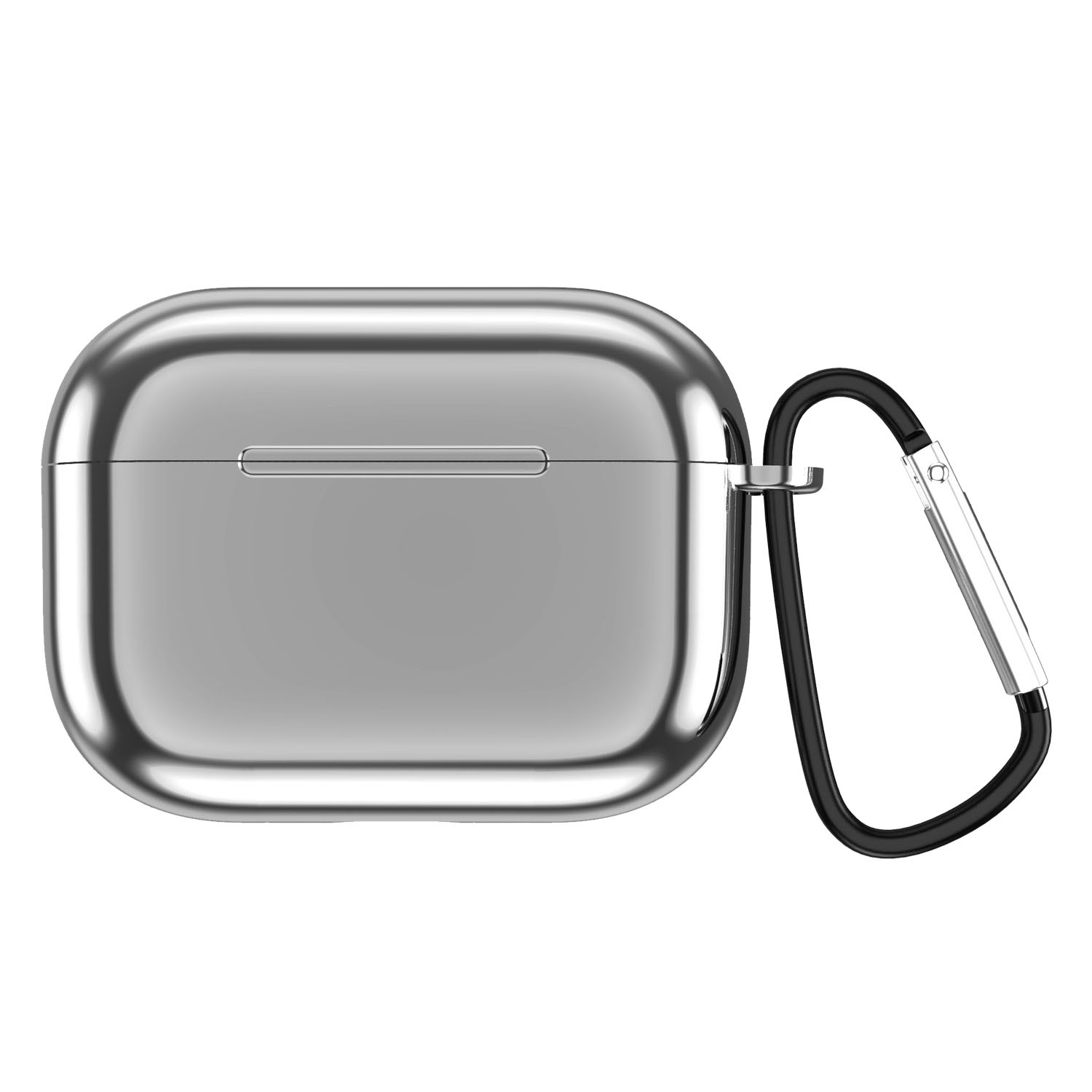 Apple AirPods Pro Soft Case - Metallic hoesje - Zilver