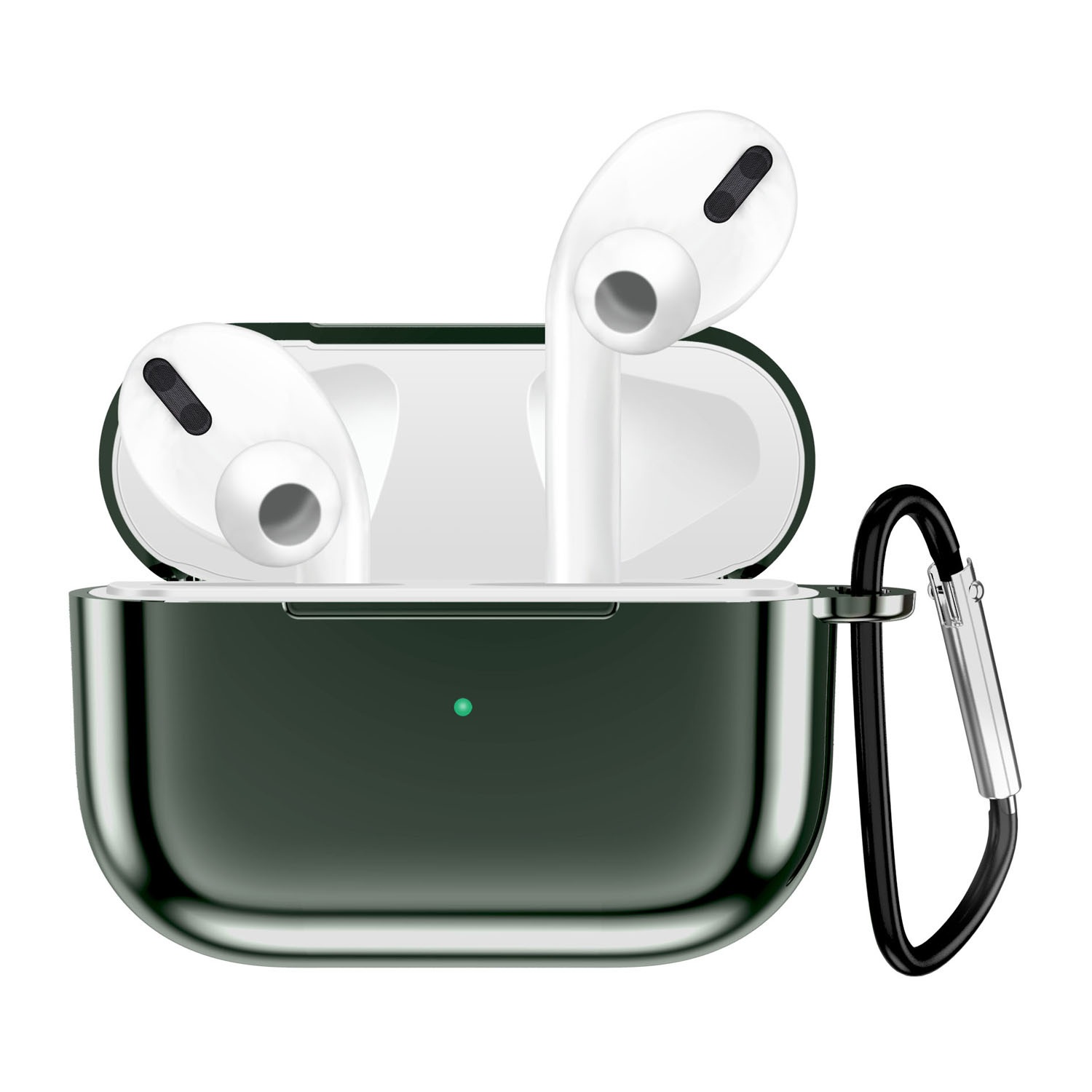 Apple AirPods Pro Soft Case - Metallic hoesje - Groen