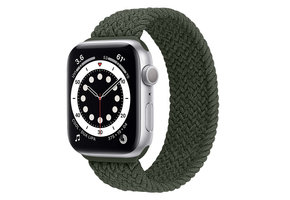 Apple Watch Solo Loop Bandje - Donkergroen