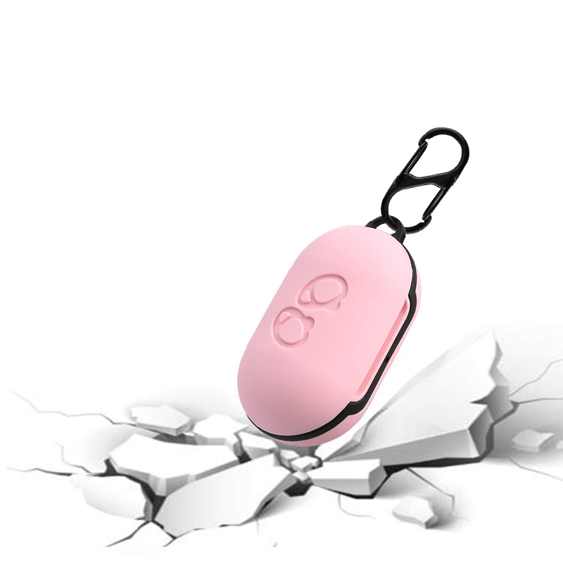 Samsung Galaxy Buds Hoesje– Soft Case – Silica Gel – Roze - Geschikt voor Galaxy Buds / Buds Plus