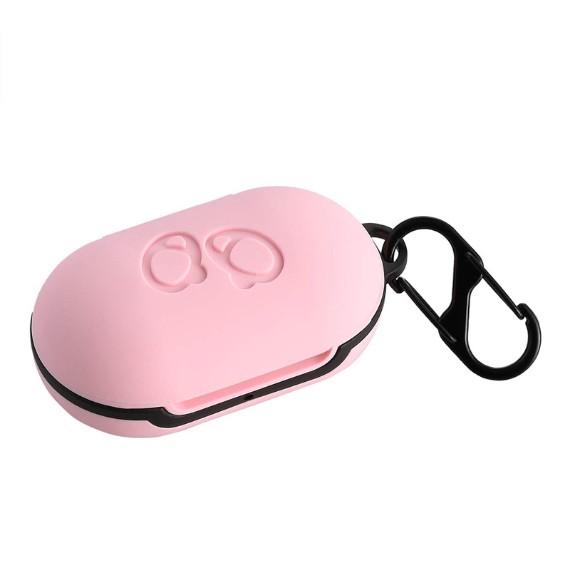 Samsung Galaxy Buds Hoesje– Soft Case – Silica Gel – Roze - Geschikt voor Galaxy Buds / Buds Plus