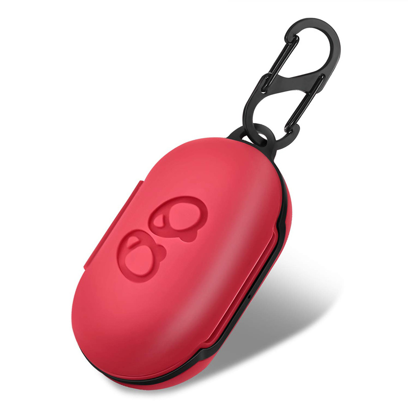 Samsung Galaxy Buds Hoesje– Soft Case – Silica Gel – Rood - Geschikt voor Galaxy Buds / Buds Plus - Copy