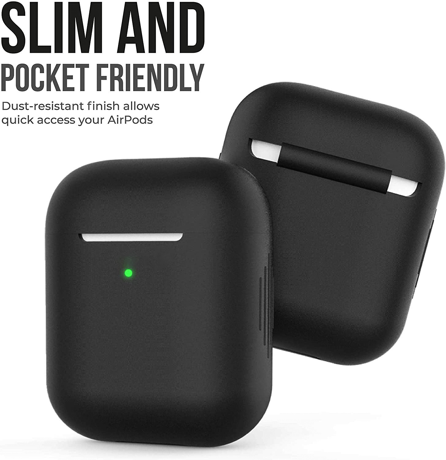 Apple AirPods Soft Case - Zwart