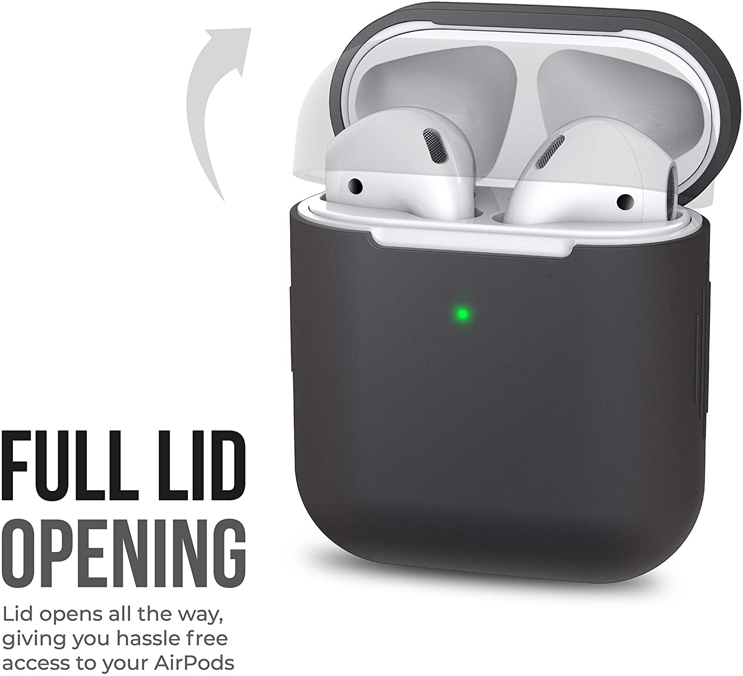 Apple AirPods Soft Case - Zwart