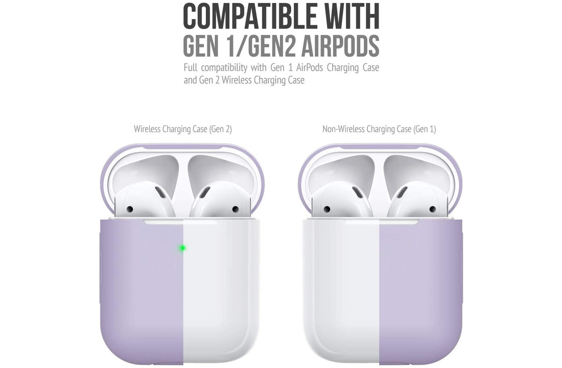 Apple AirPods Soft Case - Paars