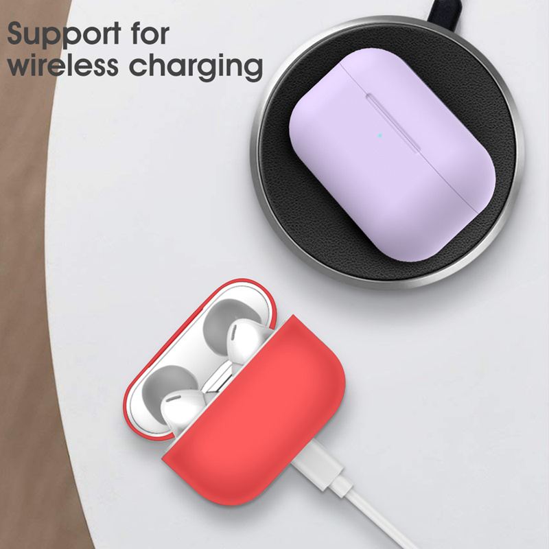 Apple AirPods Pro Hoesje – Soft Case – Lichtblauw