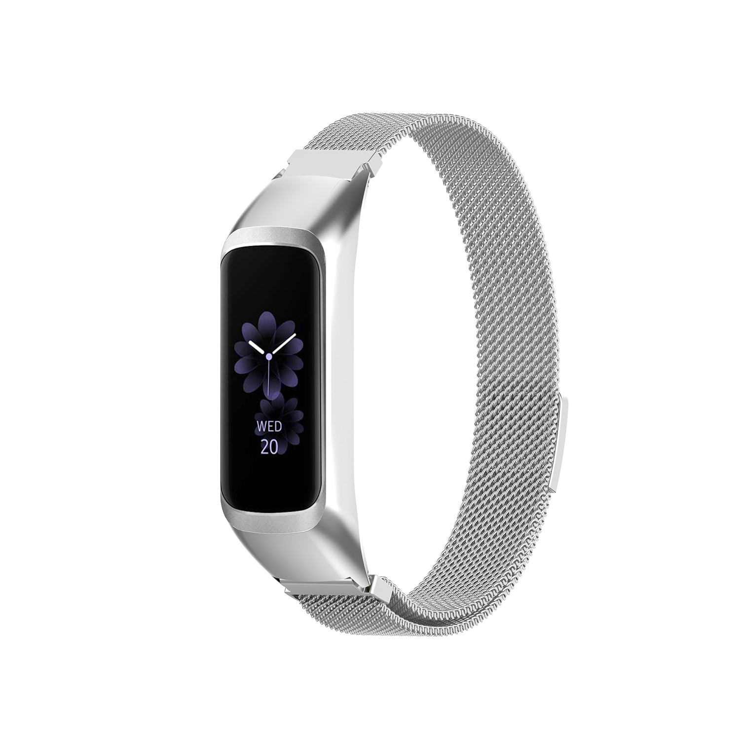 Galaxy Fit 2 Milanees Bandje - Zilver