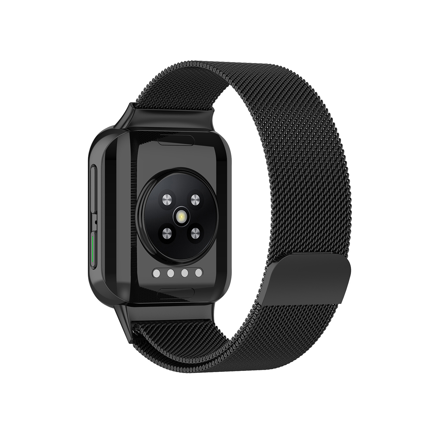 Oppo Watch Milanees Bandje - Zwart