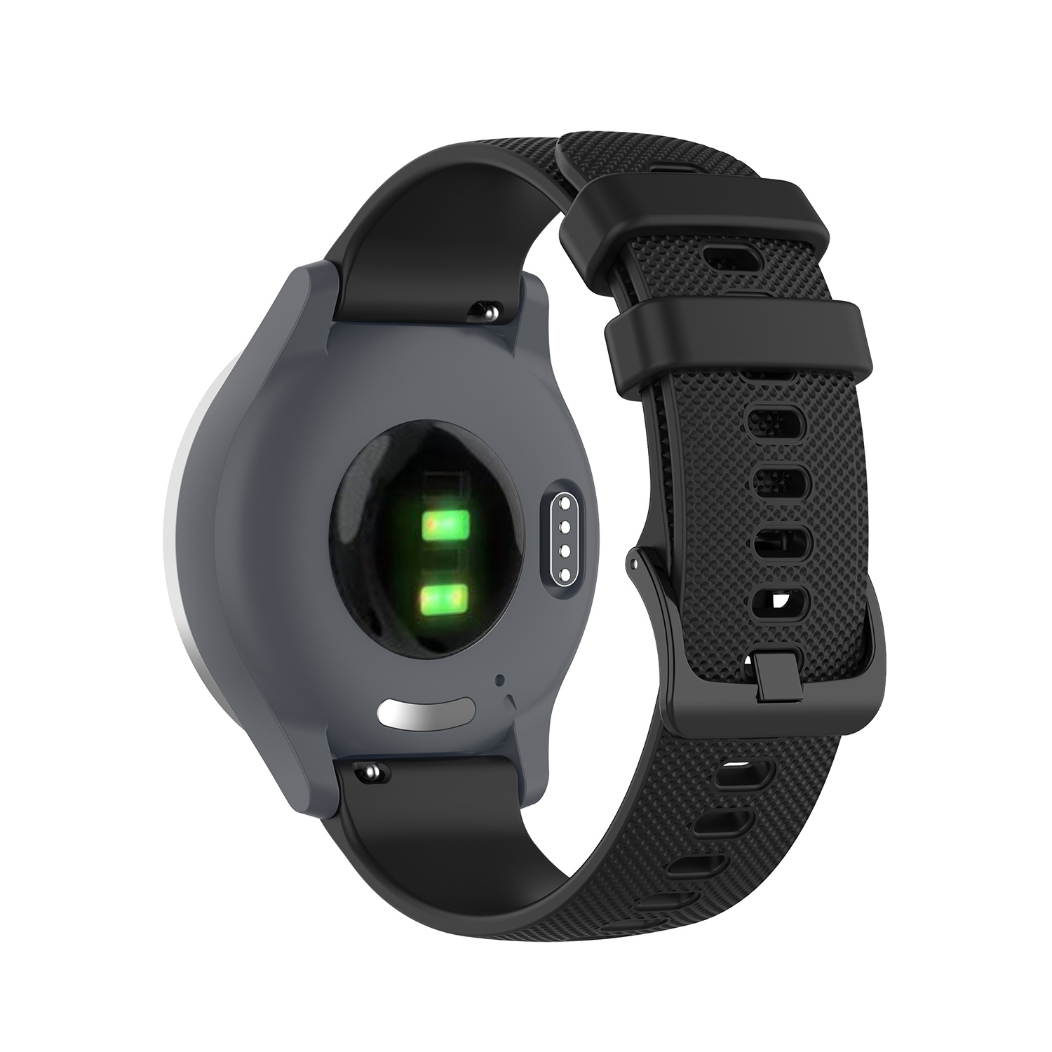 Sport Bandje 18mm Universeel - Zwart