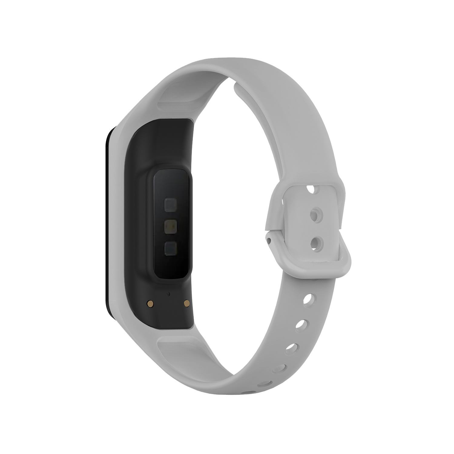Galaxy Fit 2 Siliconen Bandje - Grijs