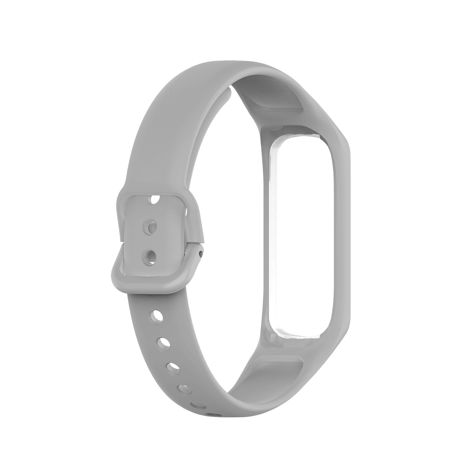 Galaxy Fit 2 Siliconen Bandje - Grijs