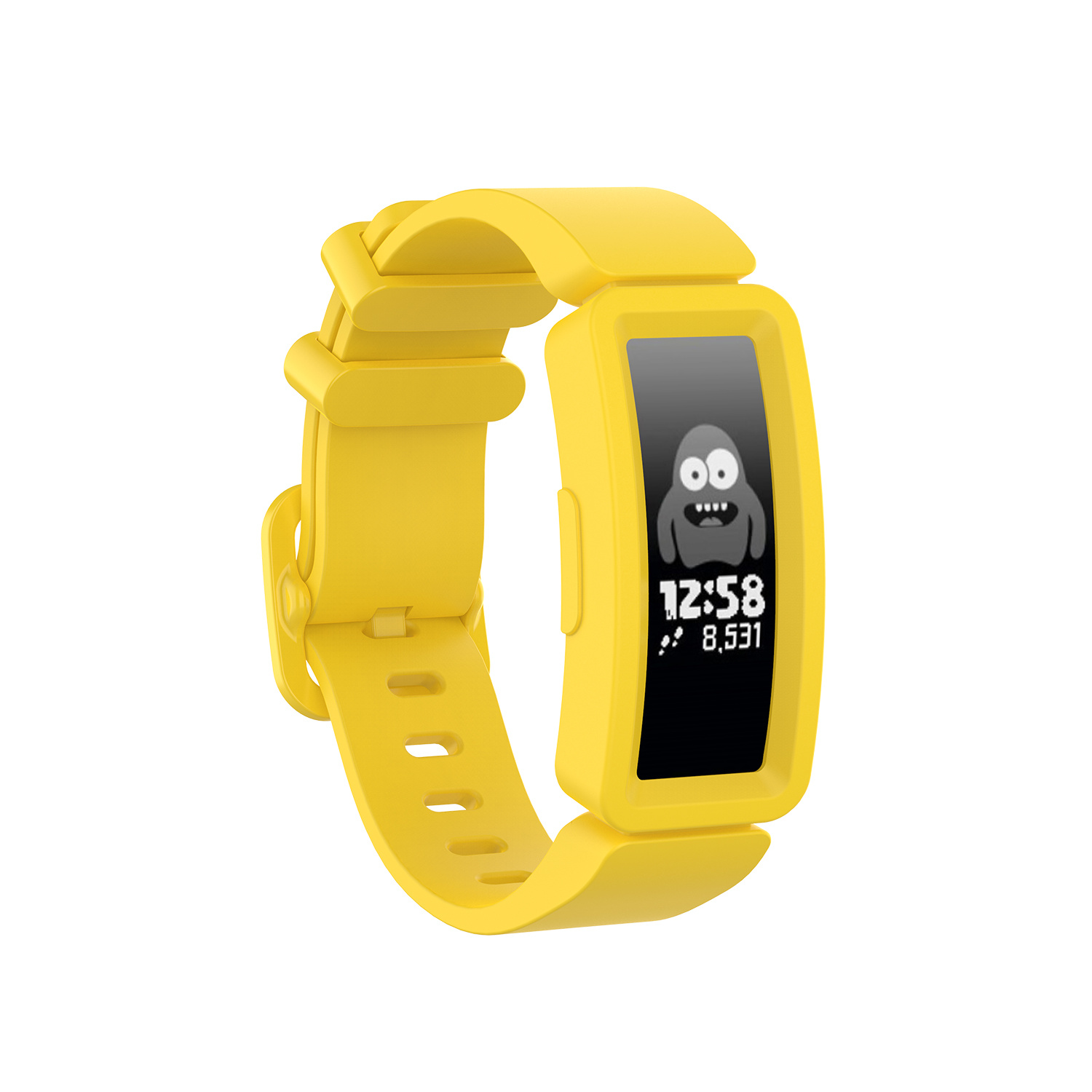 YONO Fitbit Ace 2 Kids Sport Bandje - Geel