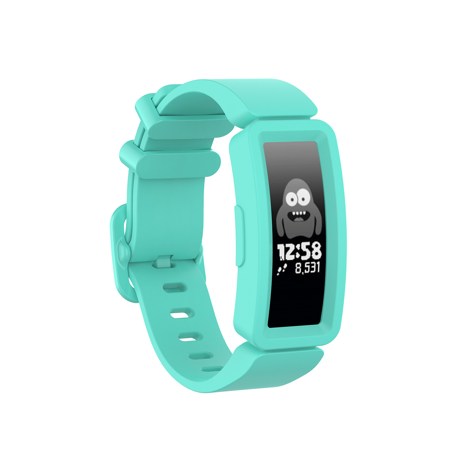 YONO Fitbit Ace 2 Kids Sport Bandje - Turquoise