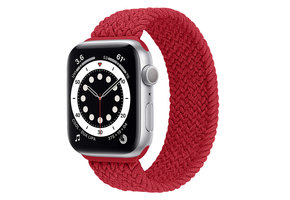 Apple Watch Solo Loop Bandje - Rood