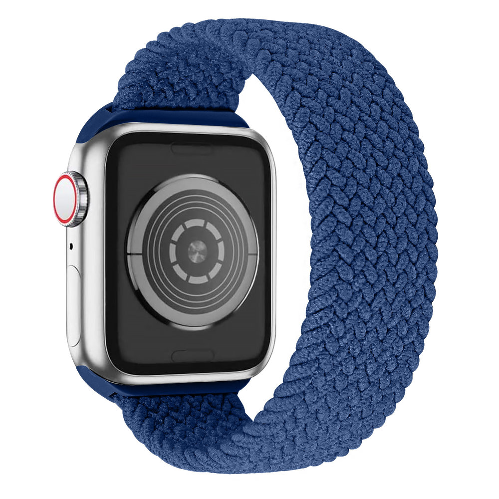 YONO Apple Watch Bandje Solo Loop Blauw