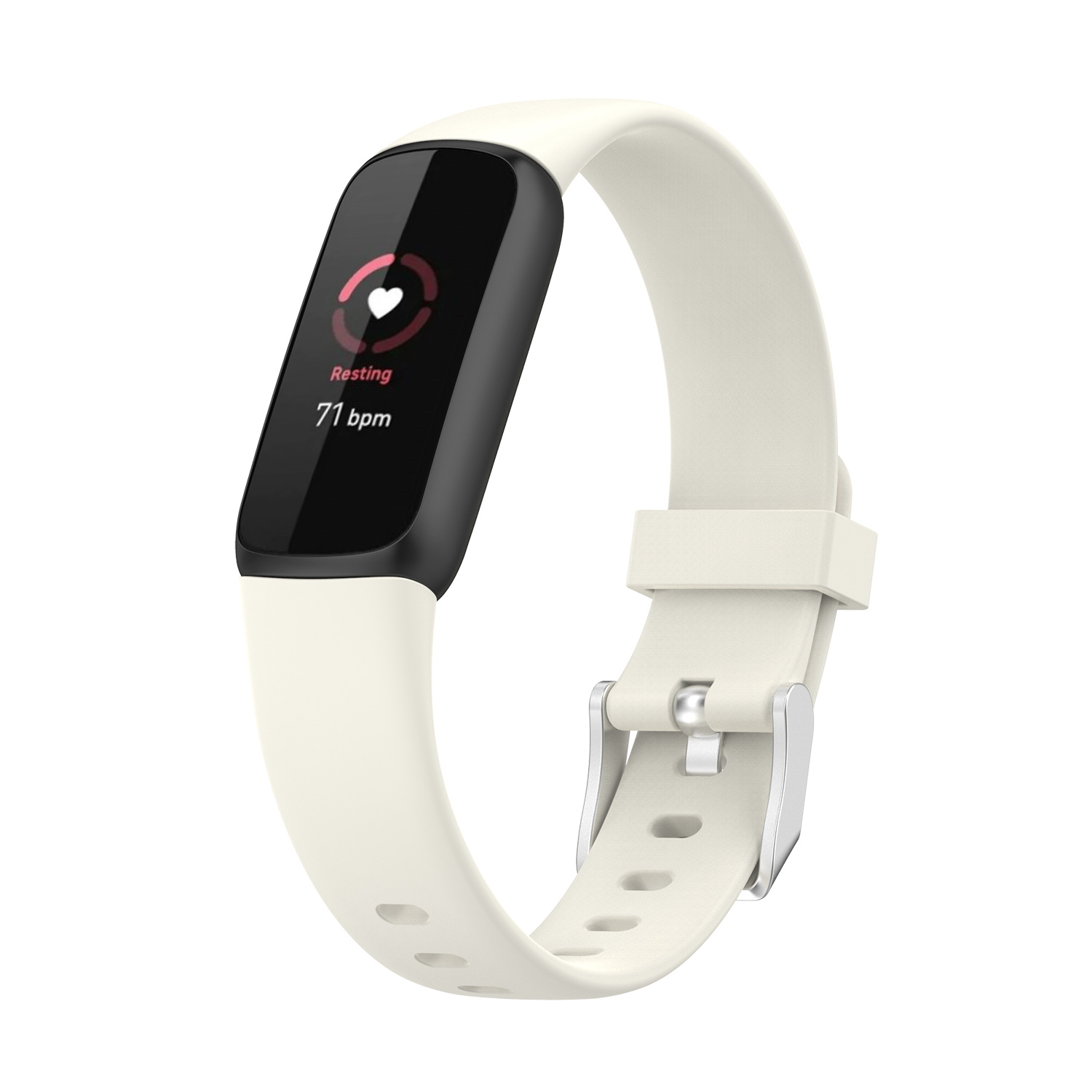 Fitbit Luxe Classic Bandje - Beige