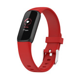 Fitbit Luxe Classic Bandje - Rood