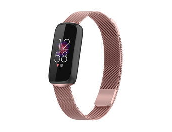 Fitbit Luxe Milanees Bandje - Roze
