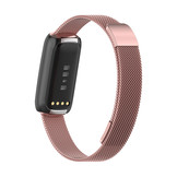 Fitbit Luxe Milanees Bandje - Roze