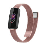 Fitbit Luxe Milanees Bandje - Roze