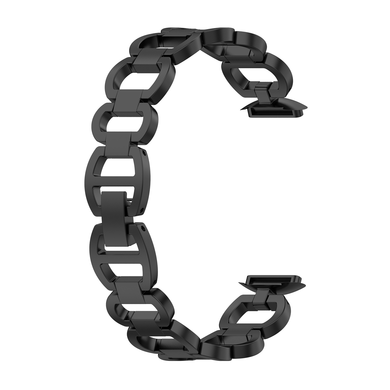 Fitbit Luxe Schakel Band Special Gevlochten - Zwart