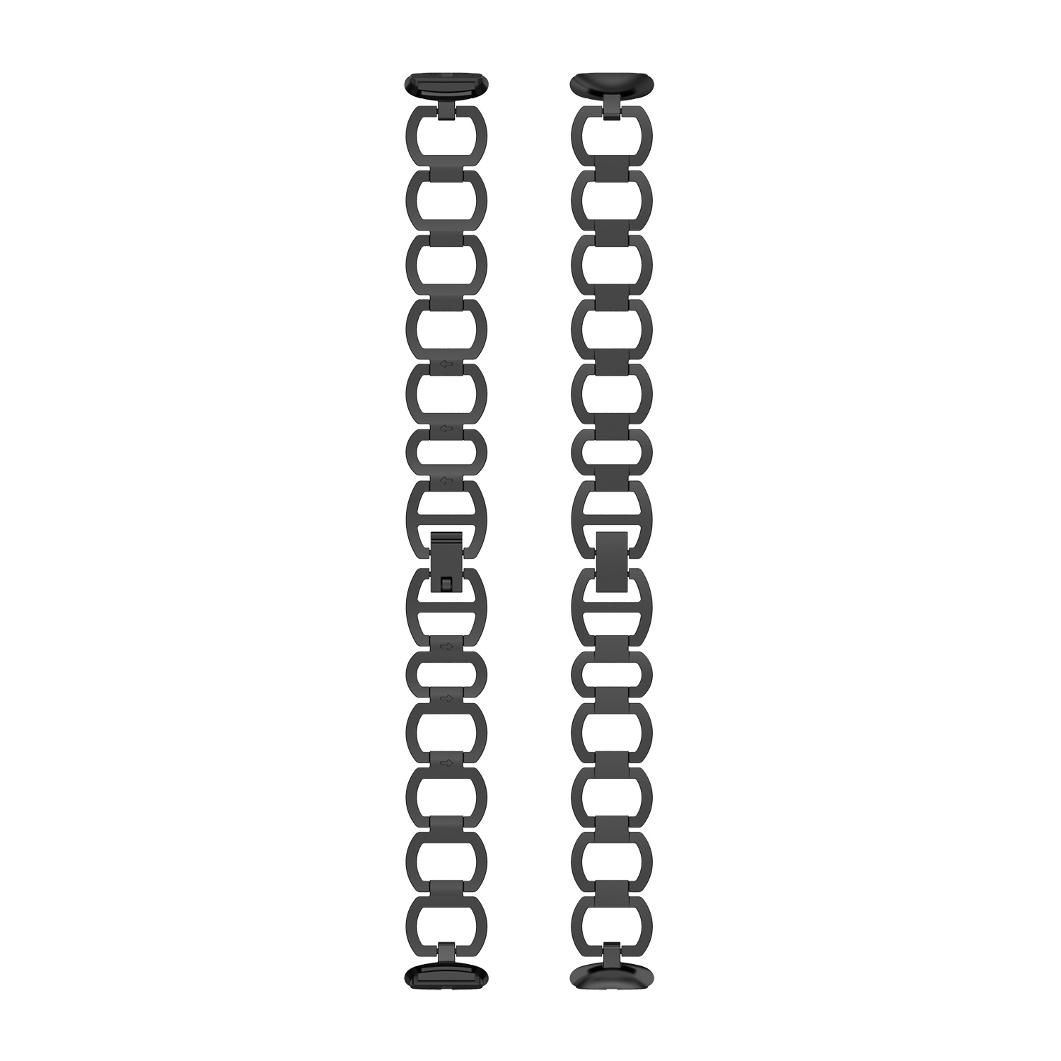 Fitbit Luxe Schakel Band Special Gevlochten - Zwart