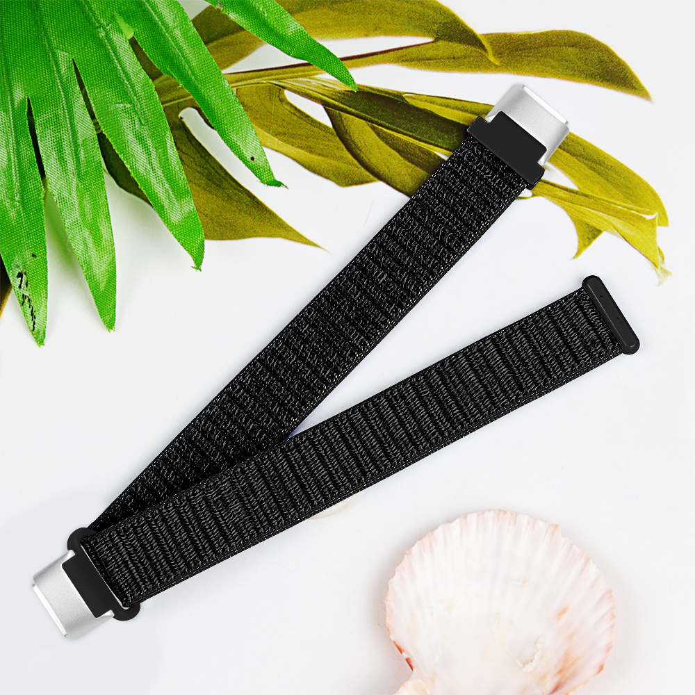 Fitbit Luxe Nylon Bandje - Zwart