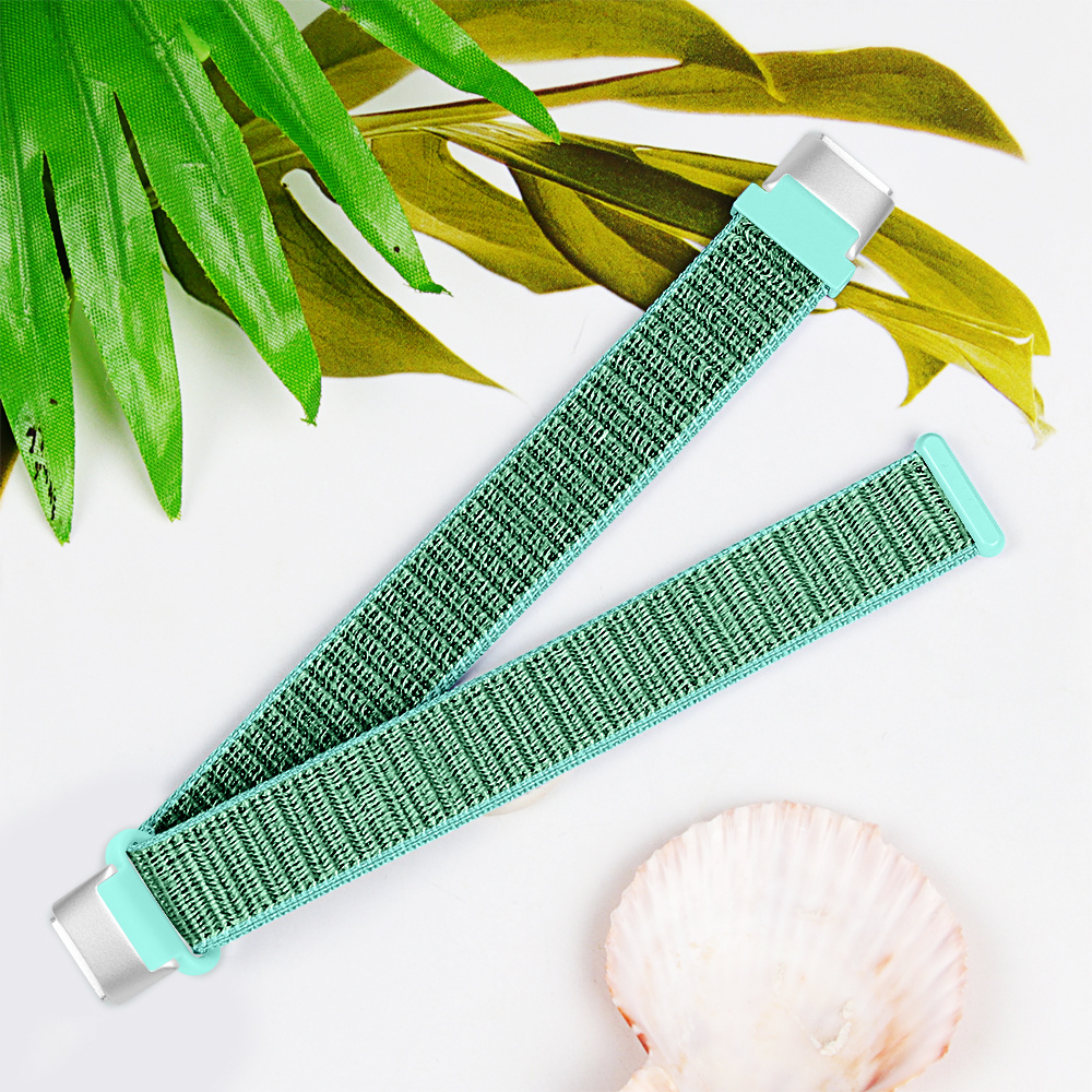 Fitbit Luxe Nylon Bandje - Turquoise