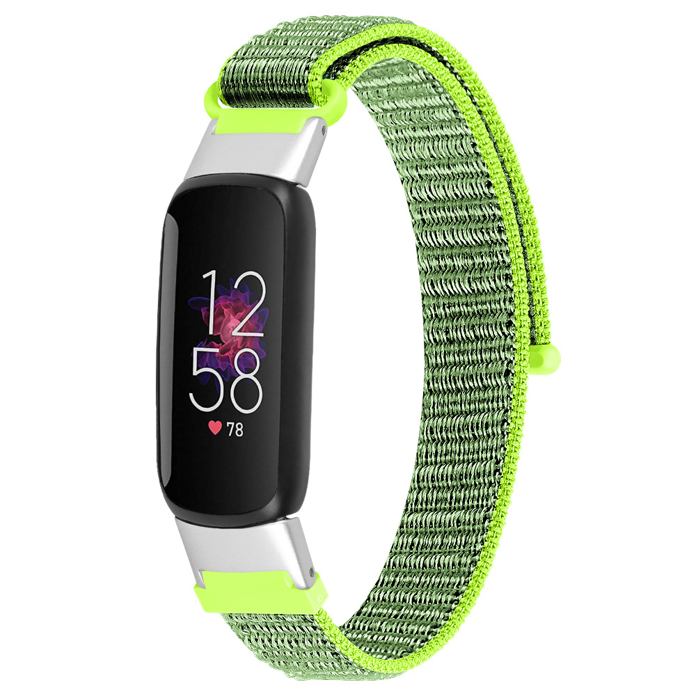 Fitbit Luxe Nylon Bandje - Groen
