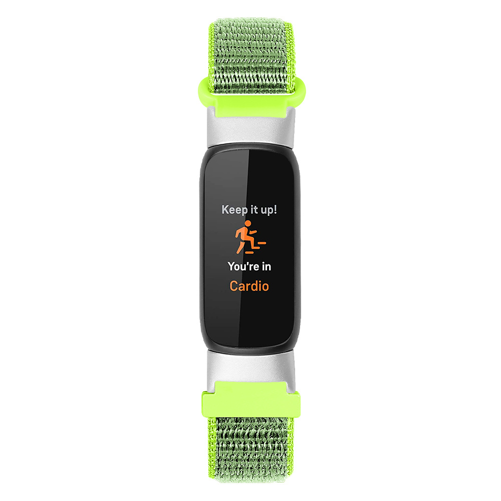 Fitbit Luxe Nylon Bandje - Groen