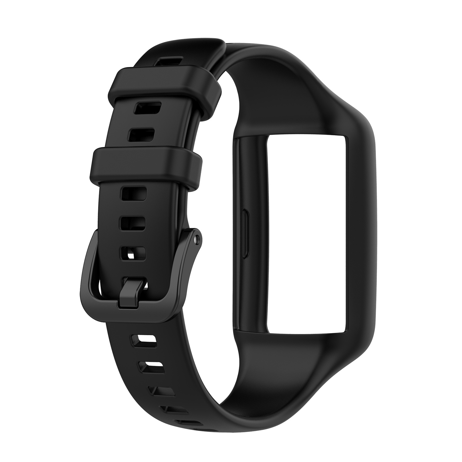 YONO Huawei Band 6 Bandje - Siliconen - Zwart