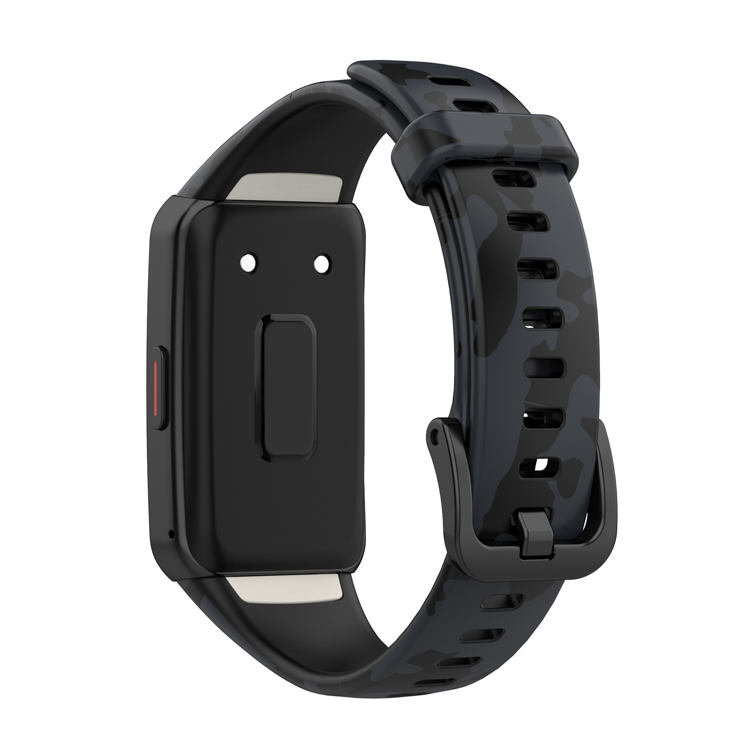 YONO Huawei Band 6 Bandje - Siliconen - Camouflage Zwart